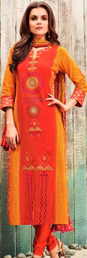 plus size churidar